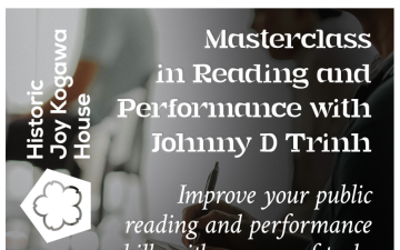 Masterclass in Reading and Performance with Johnny D Trinh